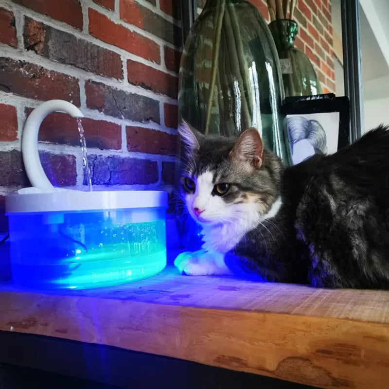 Cat Water Fountain USB Filtring Drinker Dispenser