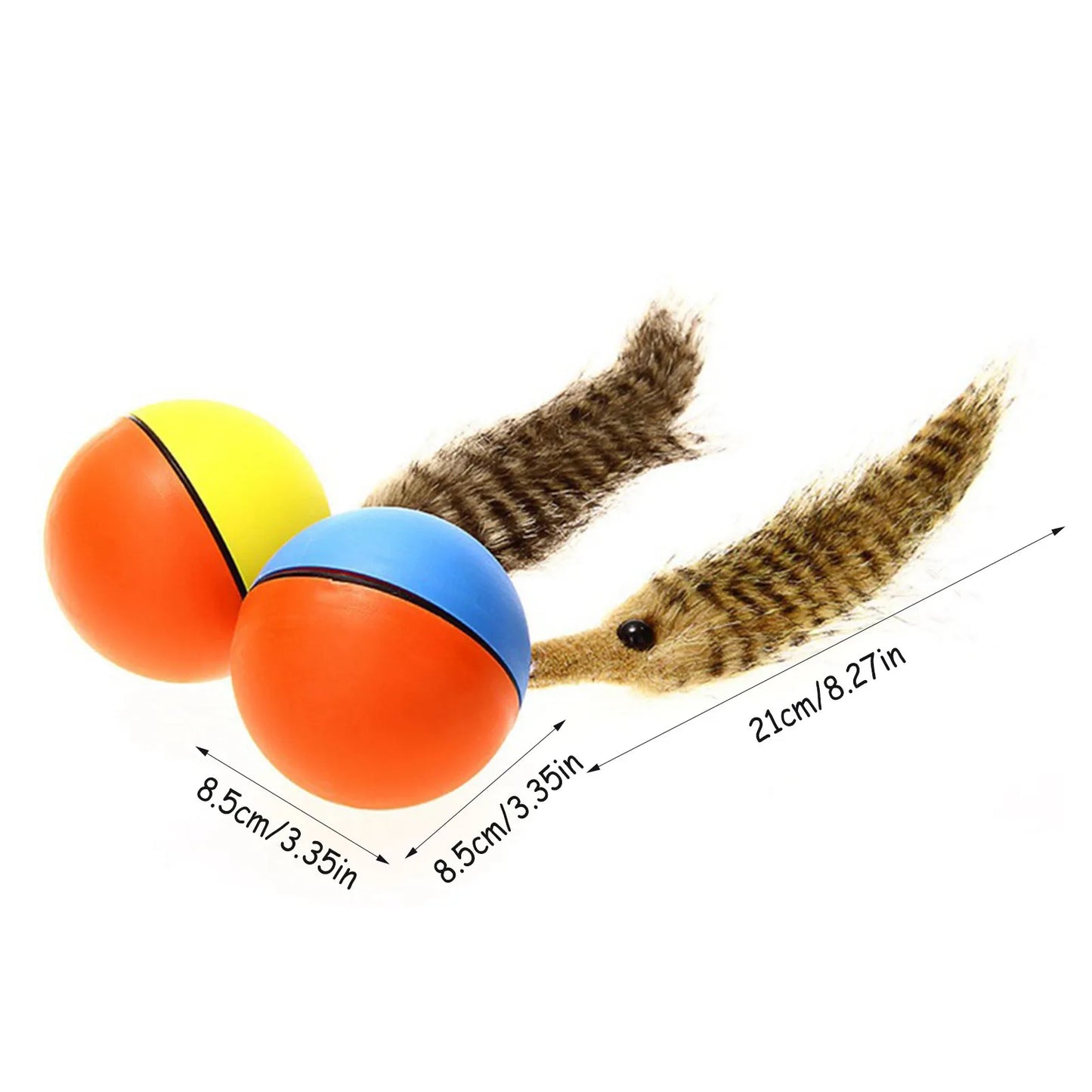 Pet Ball Toy Dog Weasel Motorized Funny Rolling Ball Cat Chasing Jump Toys for Pets Kids Chaser Jumping Moving Toy Drop Shipping