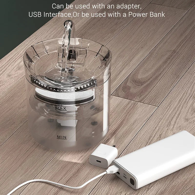 Cat Water Fountain USB Filtring Drinker Dispenser