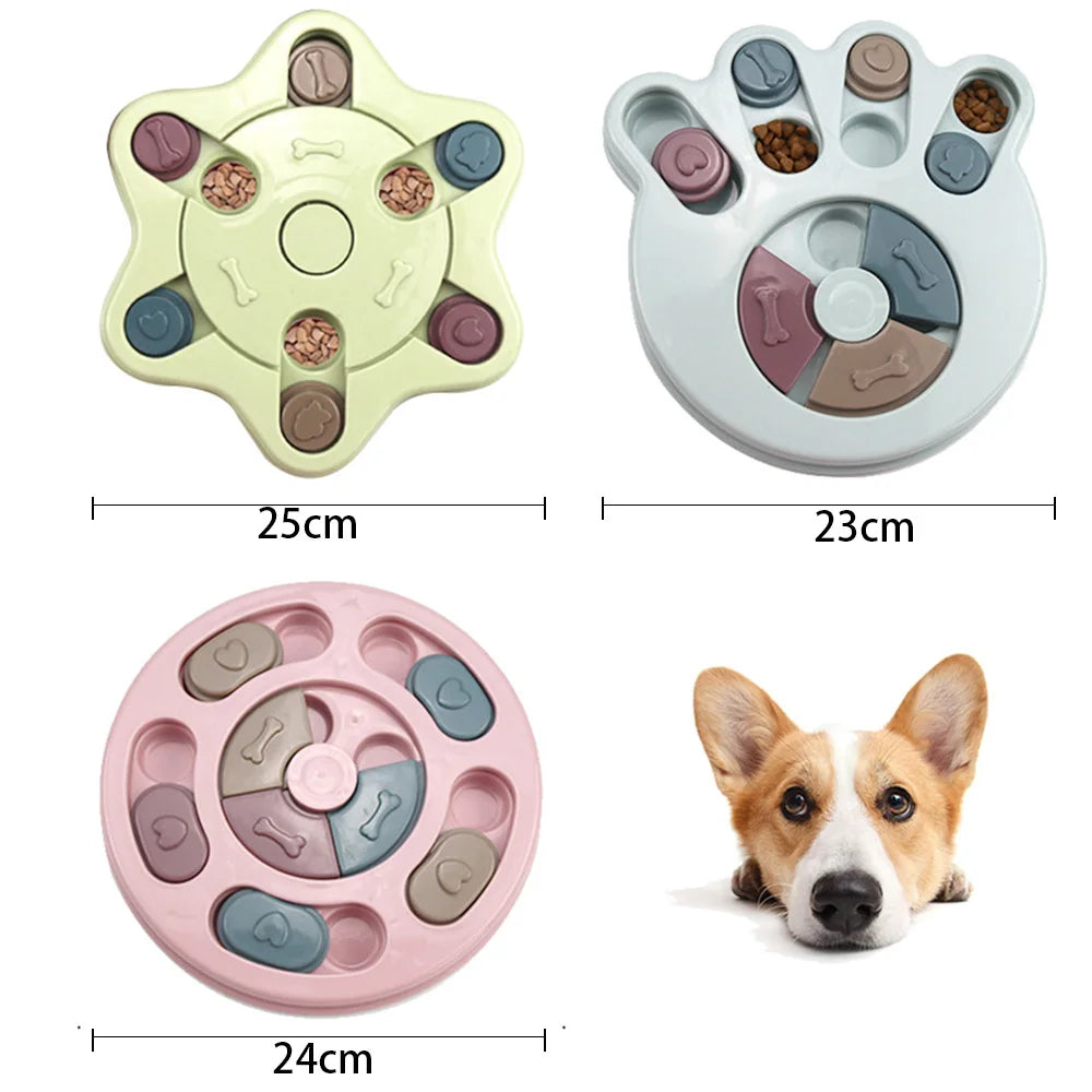 Dog Puzzle,Slow Feeder,IQ Training, Interactive