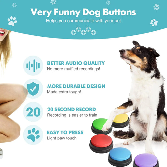 Voice Recording Button, Communication, Pet Training