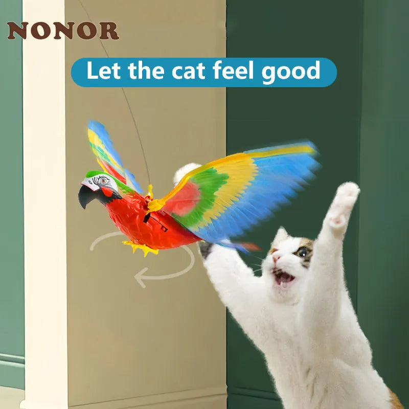 Cat Interactive Electric Hanging Eagle Flying Bird