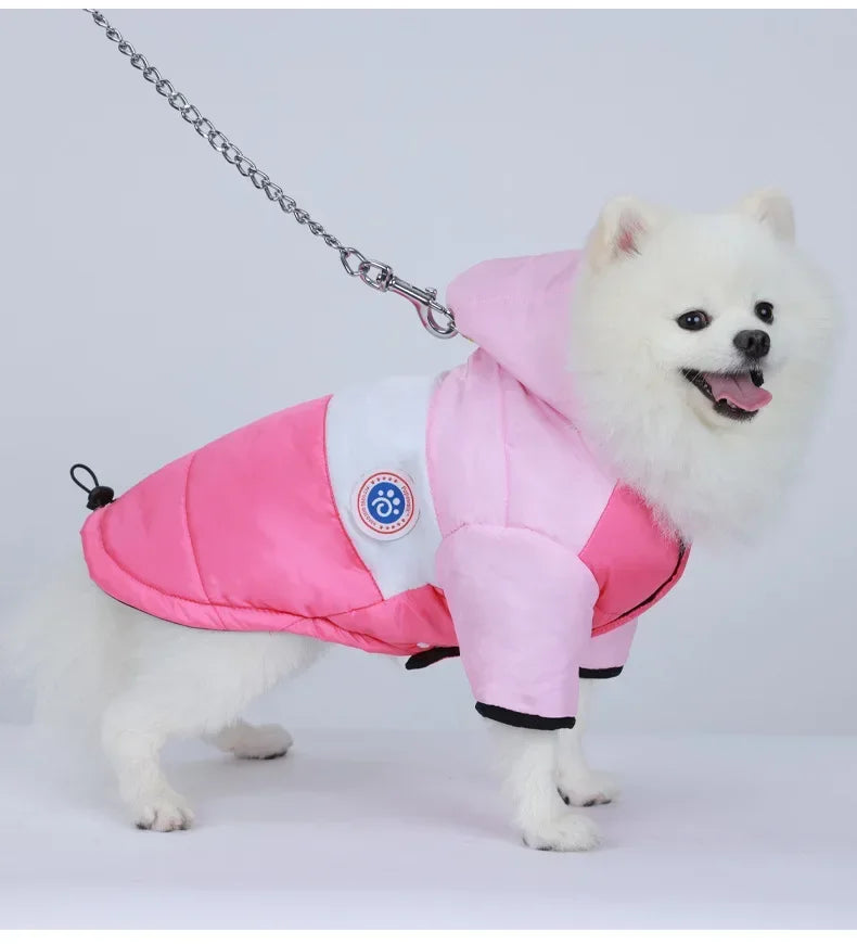 Dog Winter Pet Cotton Jacket Outfit Warm pet Clothes Puppy Coat For Small Medium Dogs Cats Chihuahua Bulldog Maltese Clothing