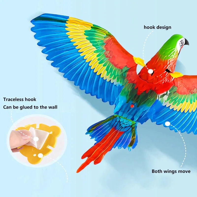 Cat Interactive Electric Hanging Eagle Flying Bird