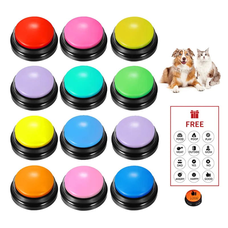 Voice Recording Button, Communication, Pet Training