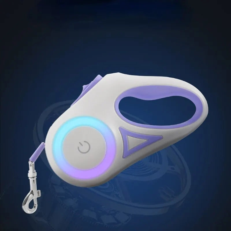 5M/3M LED Retractable Non-Slip Handle Dog Leash