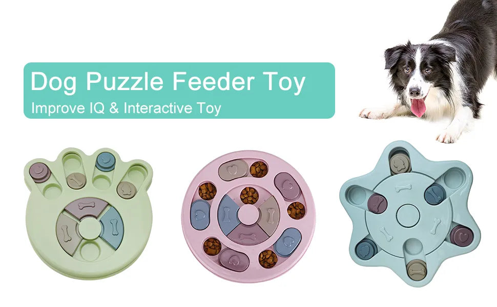 Dog Puzzle,Slow Feeder,IQ Training, Interactive