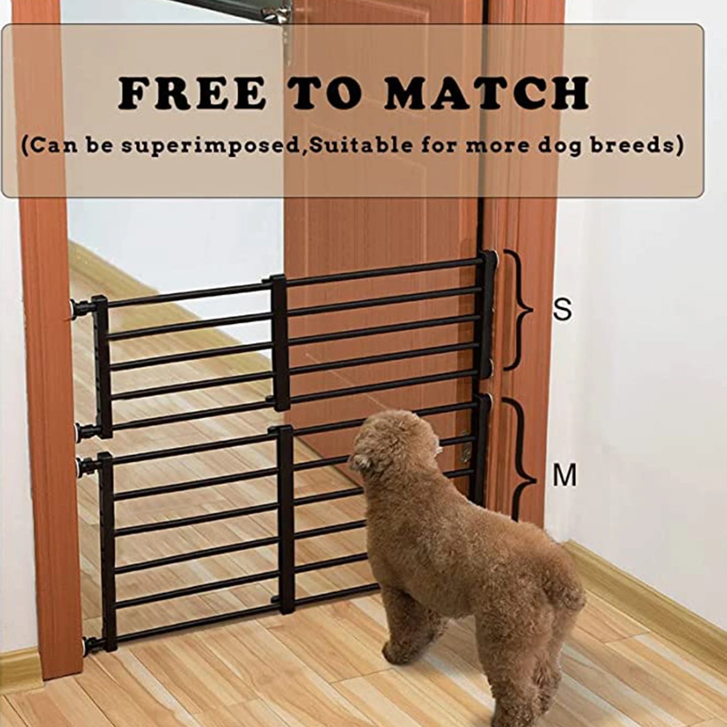 Pet Railing Isolation Door Cat Dog Fence Indoor