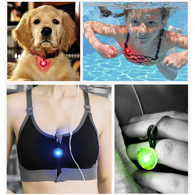 Colorful Spotlight Indicators Anti-Lost Pet Tags