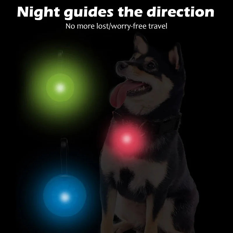 Colorful Spotlight Indicators Anti-Lost Pet Tags