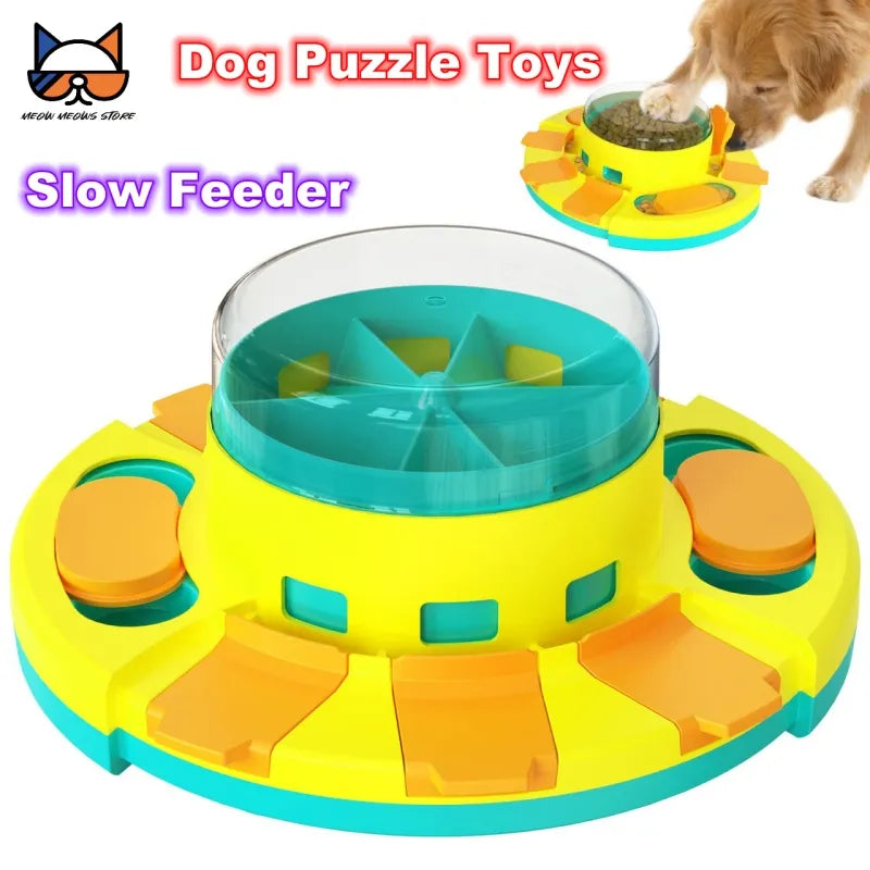 Dog Puzzle Toys ,Games,Food Dispenser,Bowl