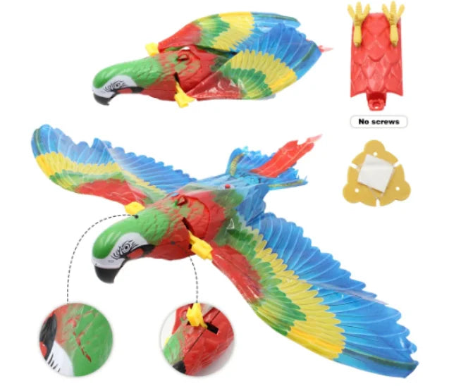 Cat Interactive Electric Hanging Eagle Flying Bird